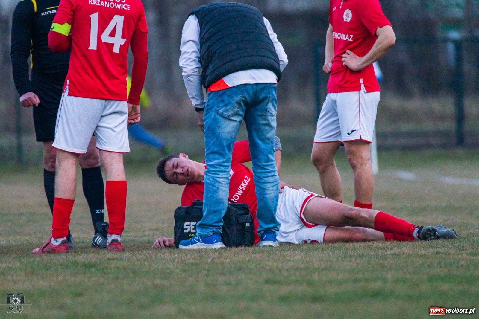 Zdjęcie w galerii na portalu naszraciborz.pl: Niespodzianka kolejki: Markowice pokonują lidera! [FOTO] wiadomości z regionu