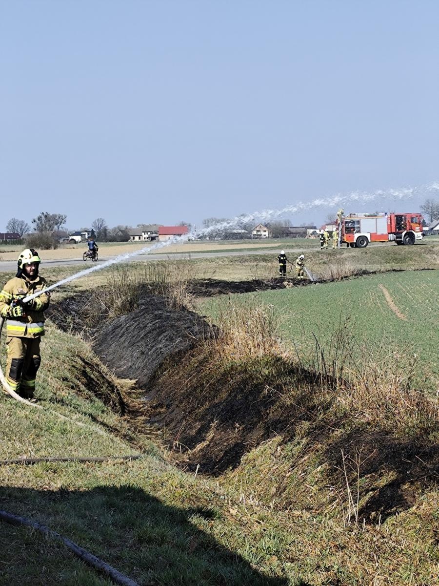 Zdjęcie w galerii na portalu naszraciborz.pl: Dwa piątkowe pożary traw [RAPORT 998] wiadomości z regionu