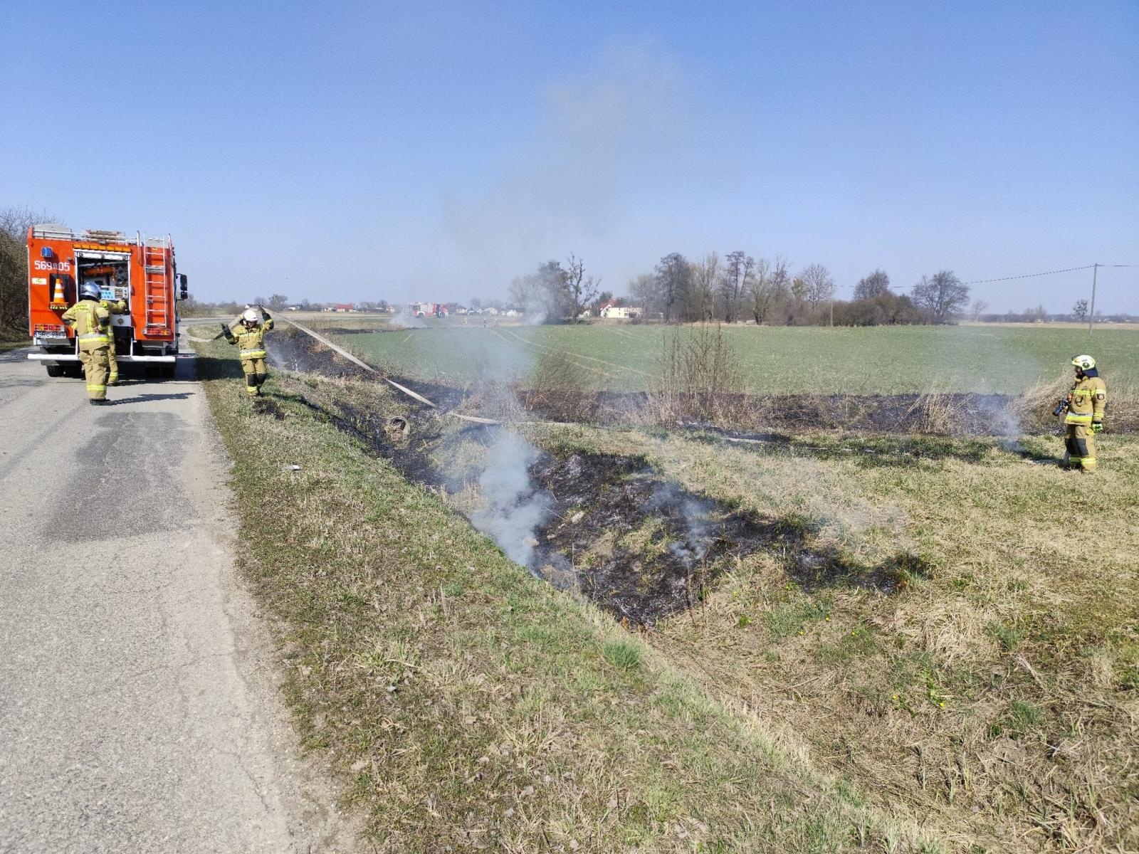 Zdjęcie w galerii na portalu naszraciborz.pl: Dwa piątkowe pożary traw [RAPORT 998] wiadomości z regionu
