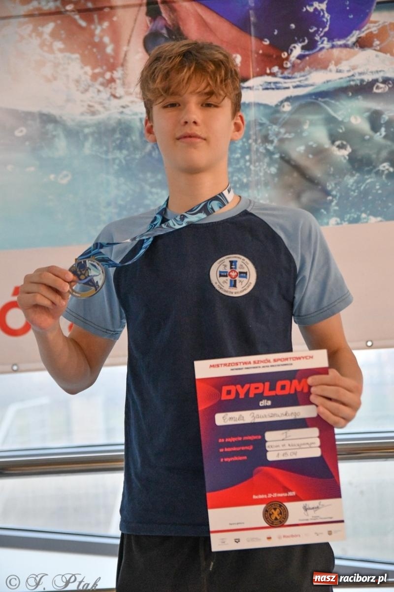 Zdjęcie w galerii na portalu naszraciborz.pl: Jeden medal dla Raciborza po pierwszym dniu Mistrzostw Szkół Sportowych wiadomości z regionu