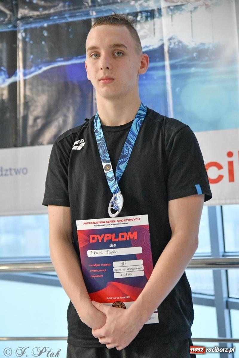 Zdjęcie w galerii na portalu naszraciborz.pl: Jeden medal dla Raciborza po pierwszym dniu Mistrzostw Szkół Sportowych wiadomości z regionu