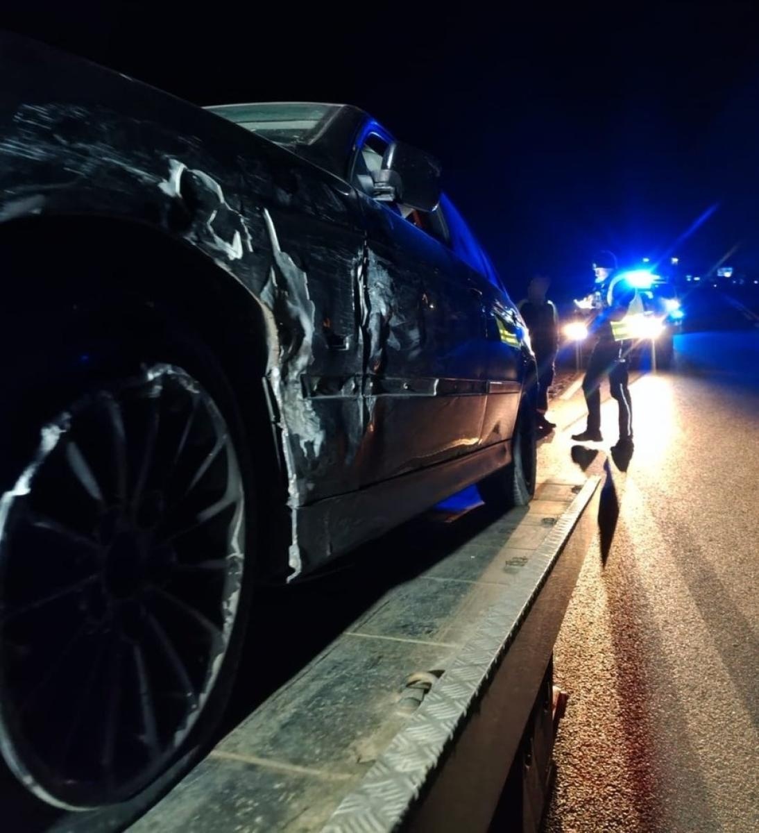 Zdjęcie w galerii na portalu naszraciborz.pl: Uciekł na gołej feldze, schował auto w garażu, ale policja i tak go dopadła! wiadomości z regionu