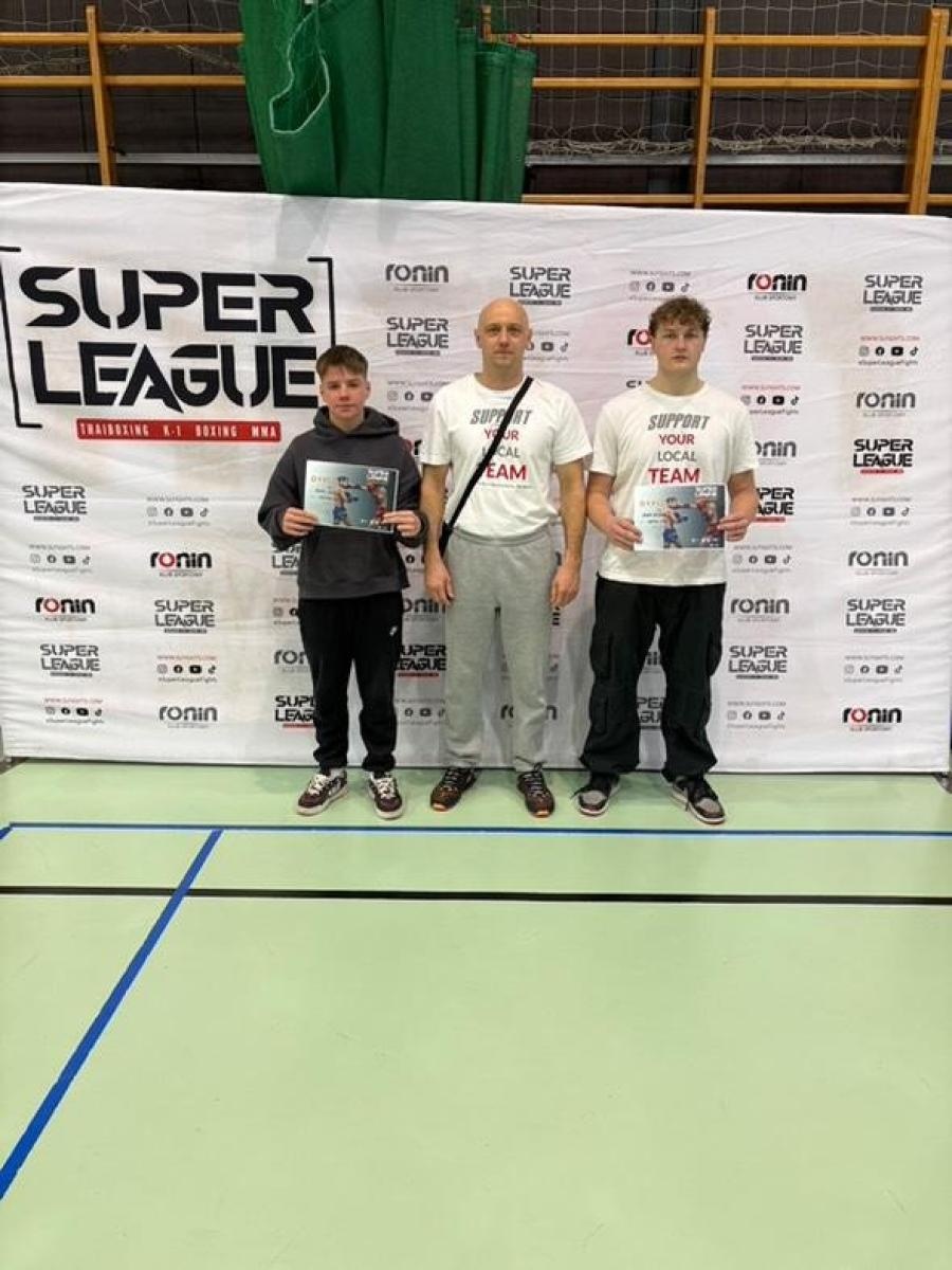 Zdjęcie w galerii na portalu naszraciborz.pl: Sukces raciborskich fighterów w Super League! Michna i Czerny najlepsi w swoich kategoriach wiadomości z regionu