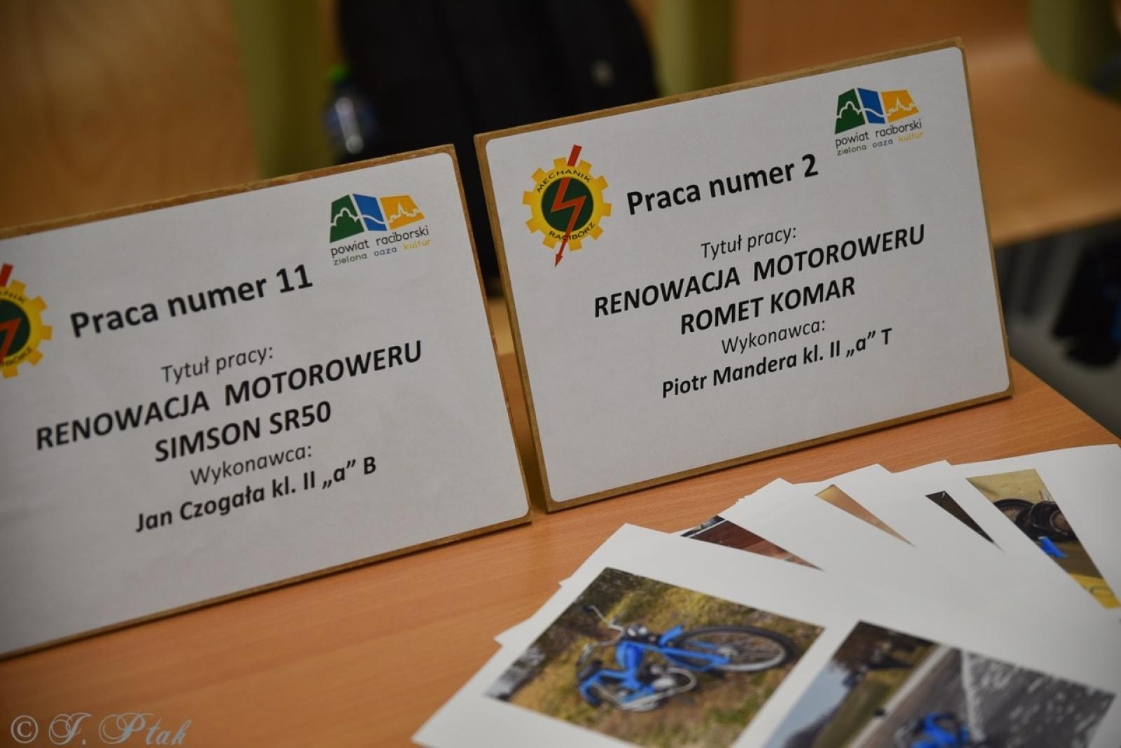 Zdjęcie w galerii na portalu naszraciborz.pl: Konkurs prac uczniowskich w Mechaniku – innowacyjne pomysły młodych techników wiadomości z regionu