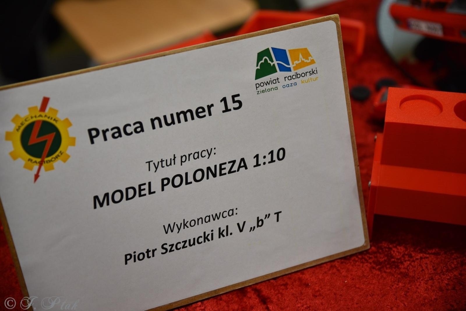 Zdjęcie w galerii na portalu naszraciborz.pl: Konkurs prac uczniowskich w Mechaniku – innowacyjne pomysły młodych techników wiadomości z regionu