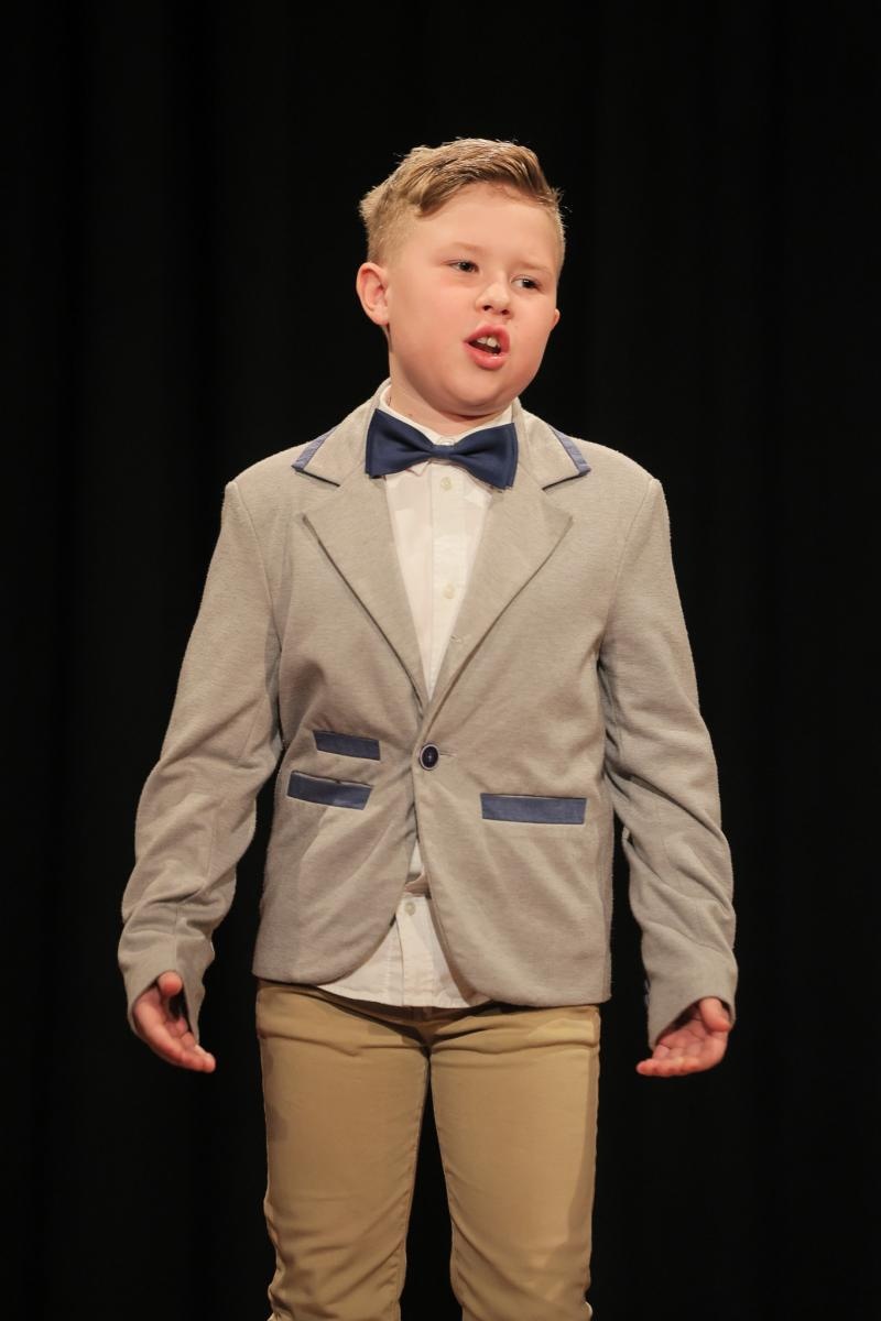 Zdjęcie w galerii na portalu naszraciborz.pl: Za nami eliminacje powiatowe konkursu recytatorskiego Mały OKR 2025 wiadomości z regionu