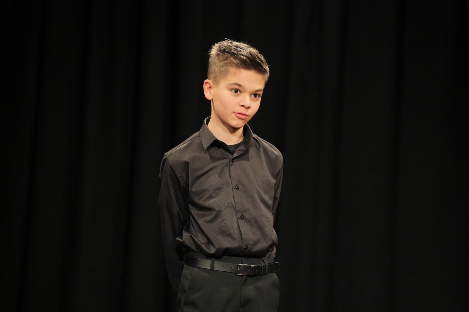 Zdjęcie w galerii na portalu naszraciborz.pl: Za nami eliminacje powiatowe konkursu recytatorskiego Mały OKR 2025 wiadomości z regionu