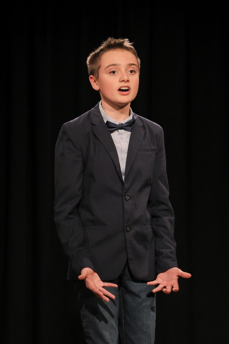 Zdjęcie w galerii na portalu naszraciborz.pl: Za nami eliminacje powiatowe konkursu recytatorskiego Mały OKR 2025 wiadomości z regionu