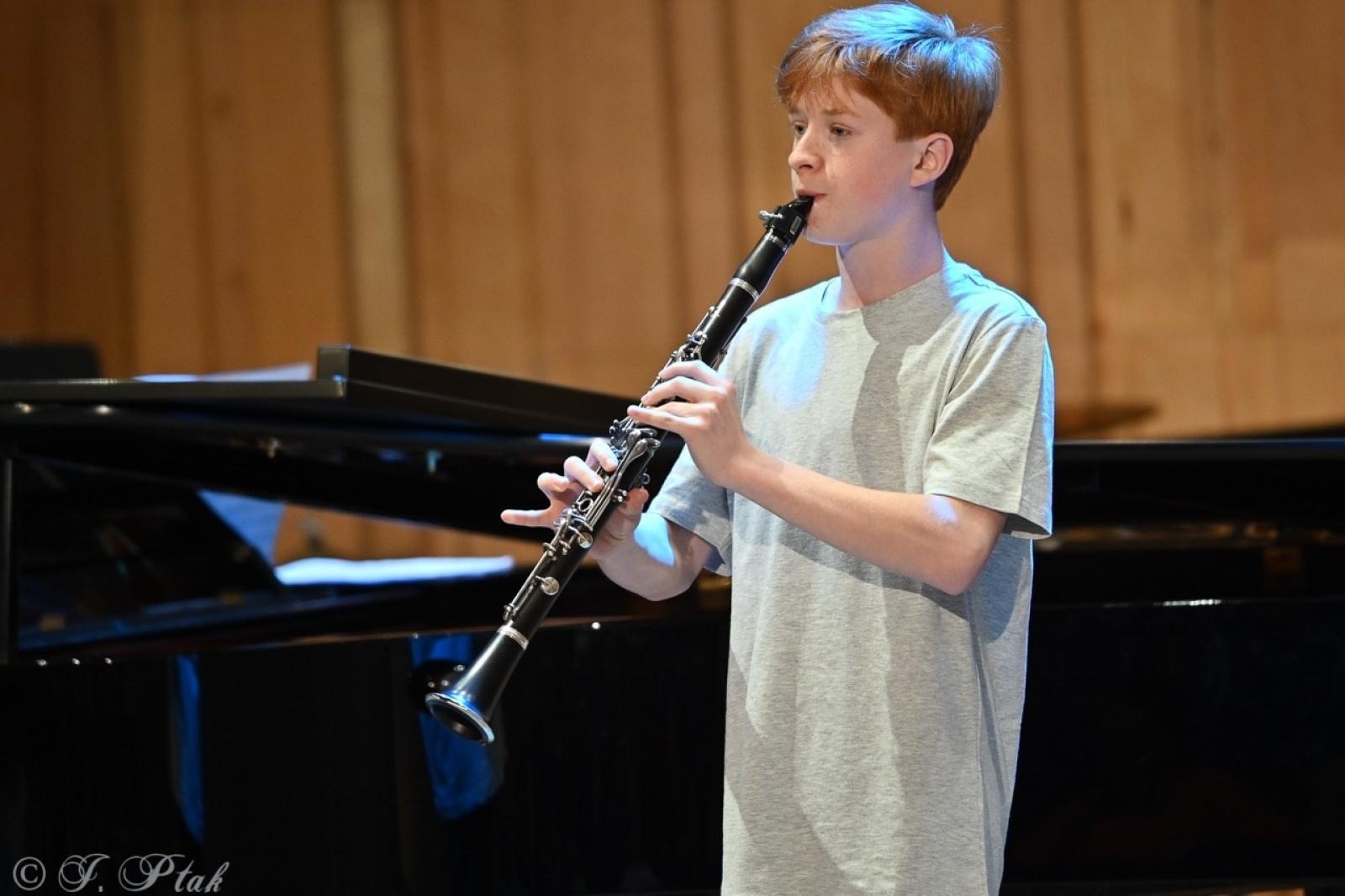 Zdjęcie w galerii na portalu naszraciborz.pl: Muzyczna podróż przez style i epoki. Koncert wiosenny w Państwowej Szkole Muzycznej w Raciborzu wiadomości z regionu