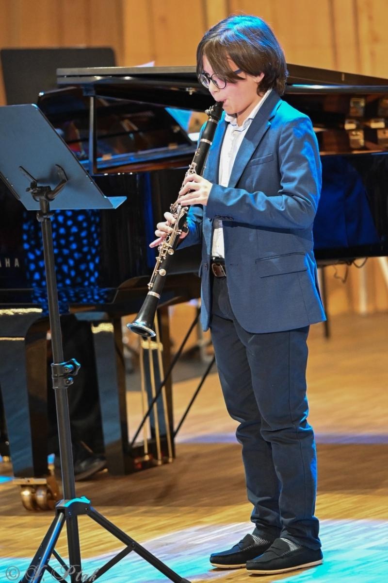 Zdjęcie w galerii na portalu naszraciborz.pl: Muzyczna podróż przez style i epoki. Koncert wiosenny w Państwowej Szkole Muzycznej w Raciborzu wiadomości z regionu