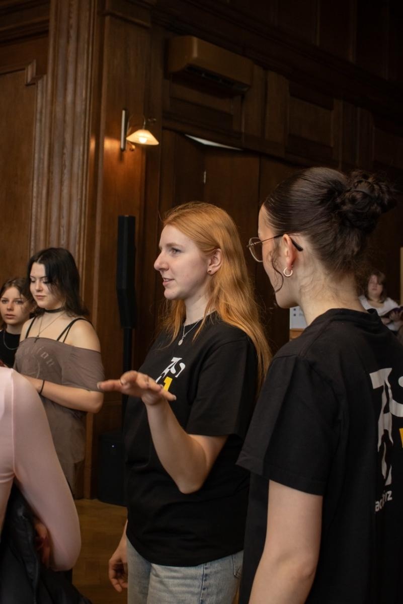 Zdjęcie w galerii na portalu naszraciborz.pl: Rodzina Kasprowicza. Dni otwarte w ZSO nr 1 wiadomości z regionu