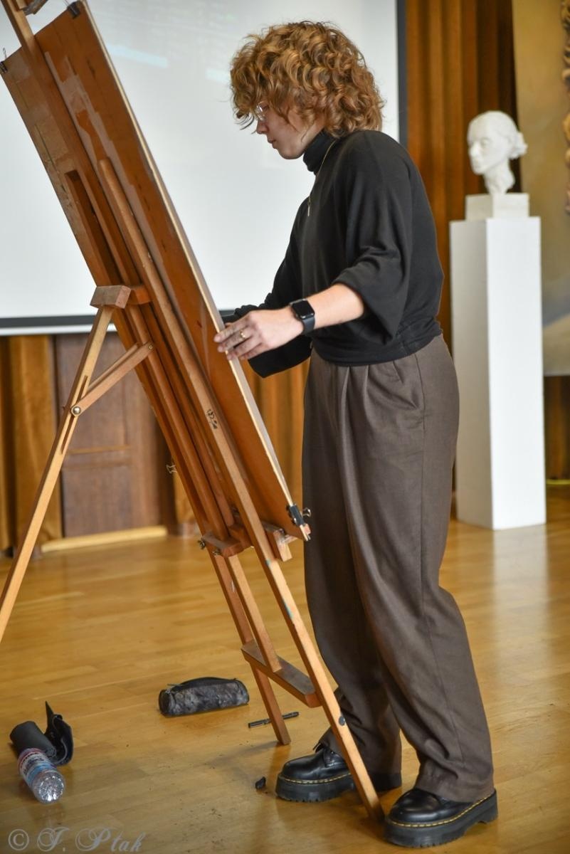 Zdjęcie w galerii na portalu naszraciborz.pl: Rodzina Kasprowicza. Dni otwarte w ZSO nr 1 wiadomości z regionu