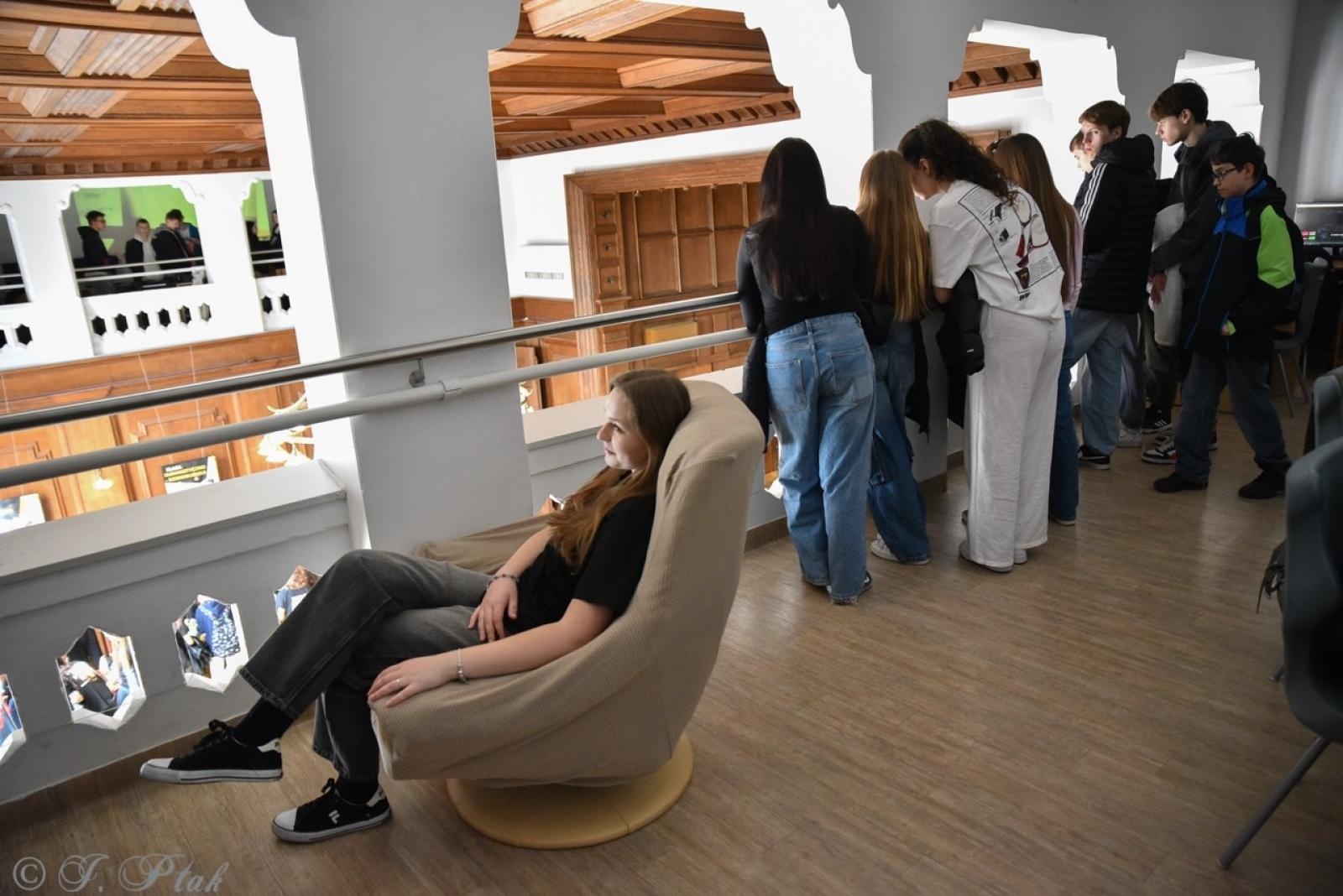 Zdjęcie w galerii na portalu naszraciborz.pl: Rodzina Kasprowicza. Dni otwarte w ZSO nr 1 wiadomości z regionu