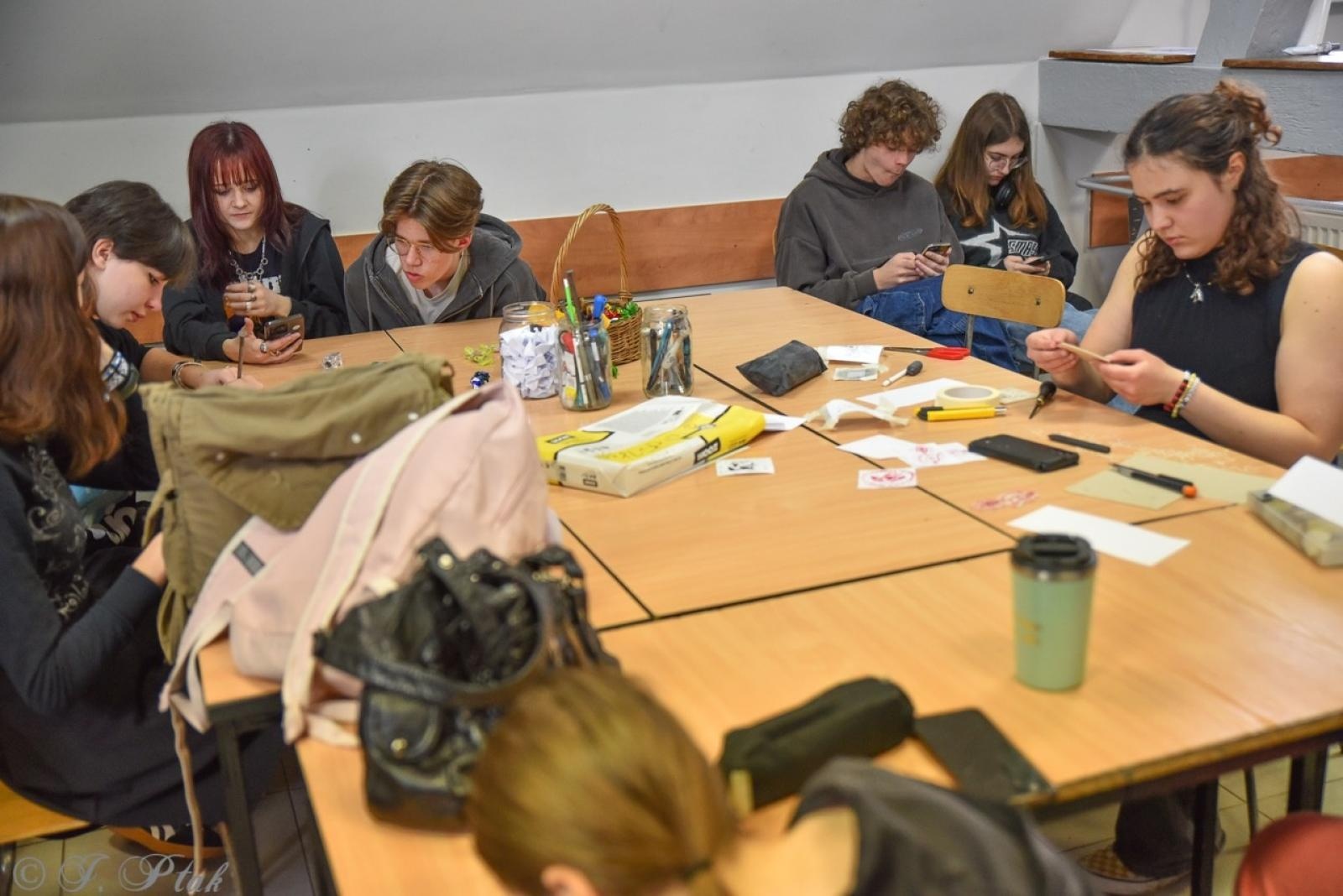 Zdjęcie w galerii na portalu naszraciborz.pl: Rodzina Kasprowicza. Dni otwarte w ZSO nr 1 wiadomości z regionu