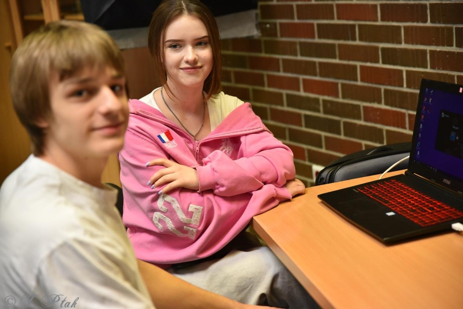 Zdjęcie w galerii na portalu naszraciborz.pl: Rodzina Kasprowicza. Dni otwarte w ZSO nr 1 wiadomości z regionu