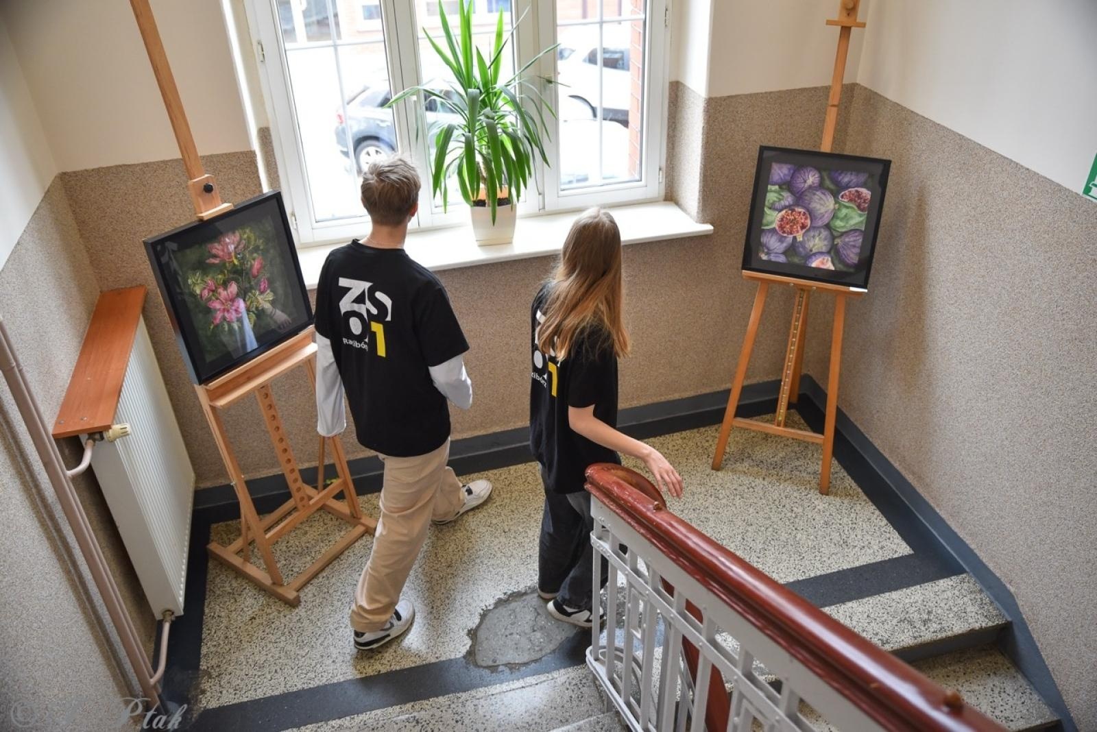 Zdjęcie w galerii na portalu naszraciborz.pl: Rodzina Kasprowicza. Dni otwarte w ZSO nr 1 wiadomości z regionu