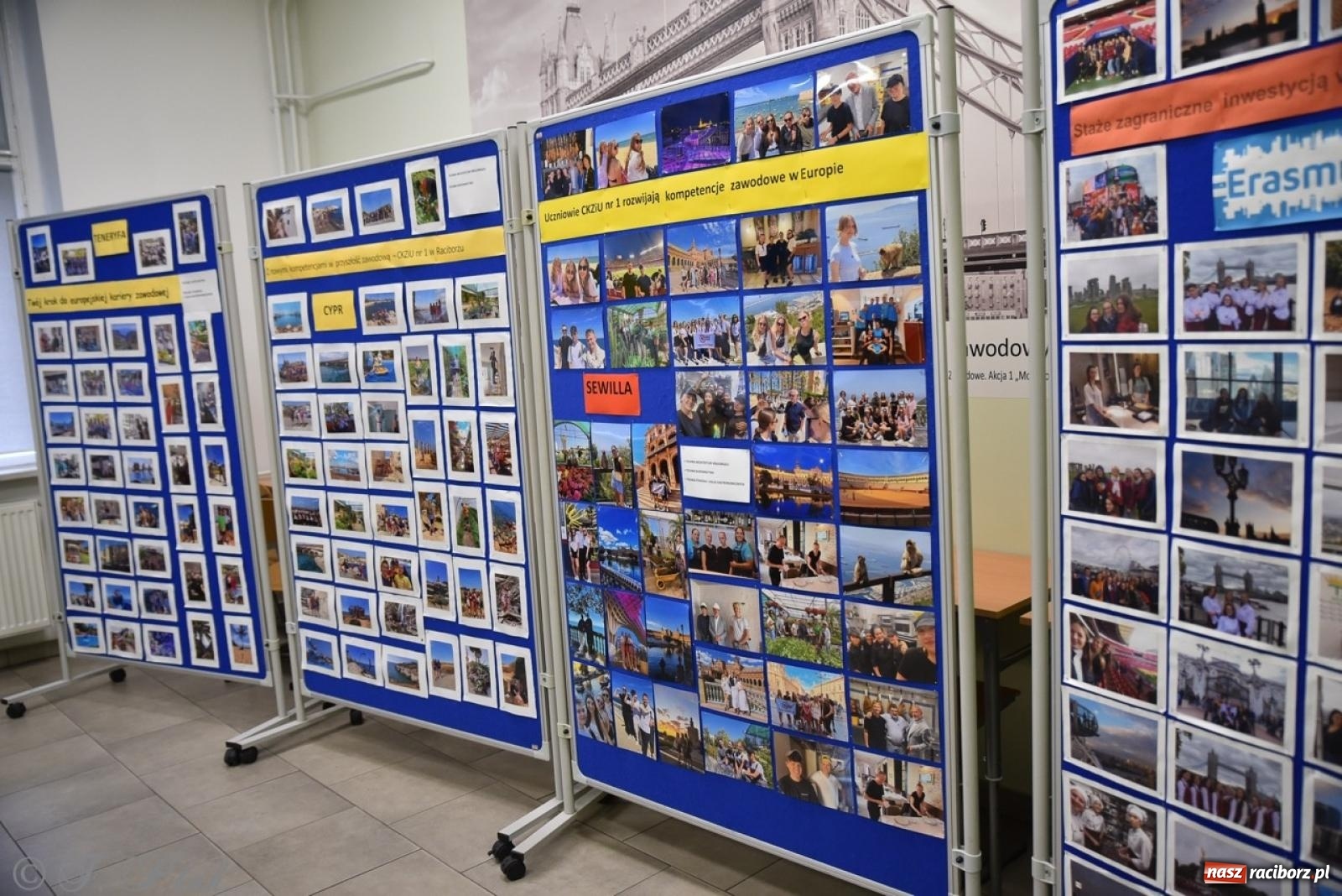 Zdjęcie w galerii na portalu naszraciborz.pl: Budują, projektują, gotują i dbają o urodę. Dzień otwartu w CKZiU nr 1 wiadomości z regionu