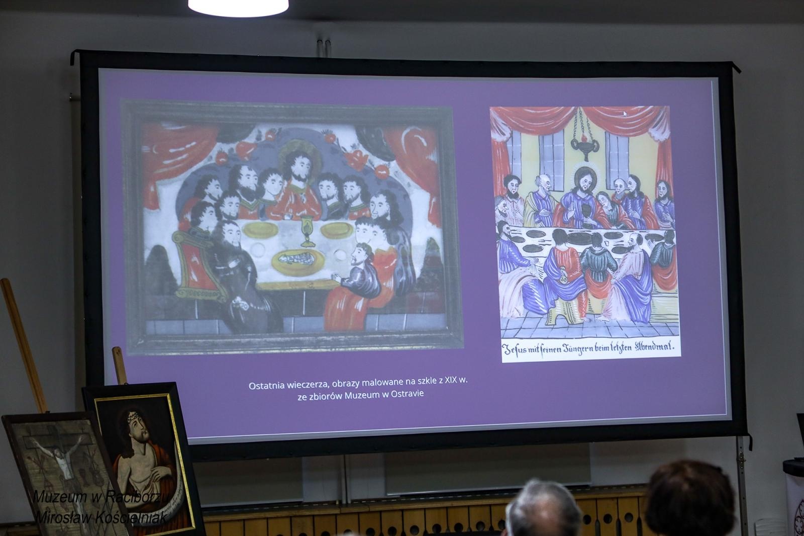 Zdjęcie w galerii na portalu naszraciborz.pl: Historia męki Chrystusa w sztuce ludowej. Spotkanie w raciborskim Muzeum wiadomości z regionu