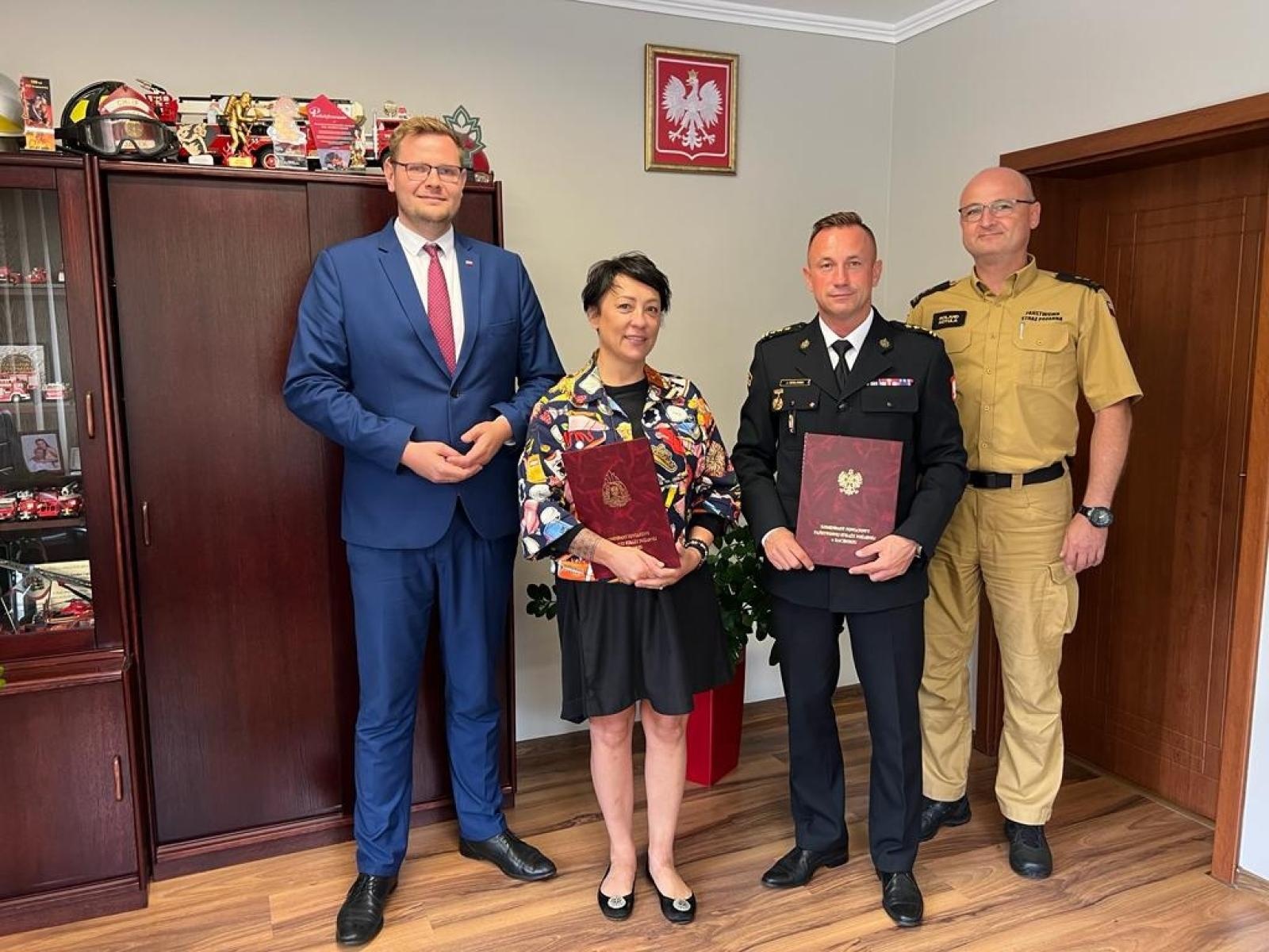 Zdjęcie w galerii na portalu naszraciborz.pl: Ponad 45 milionów złotych na nową komendę dla raciborskich strażaków i magazyn obrony cywilnej wiadomości z regionu