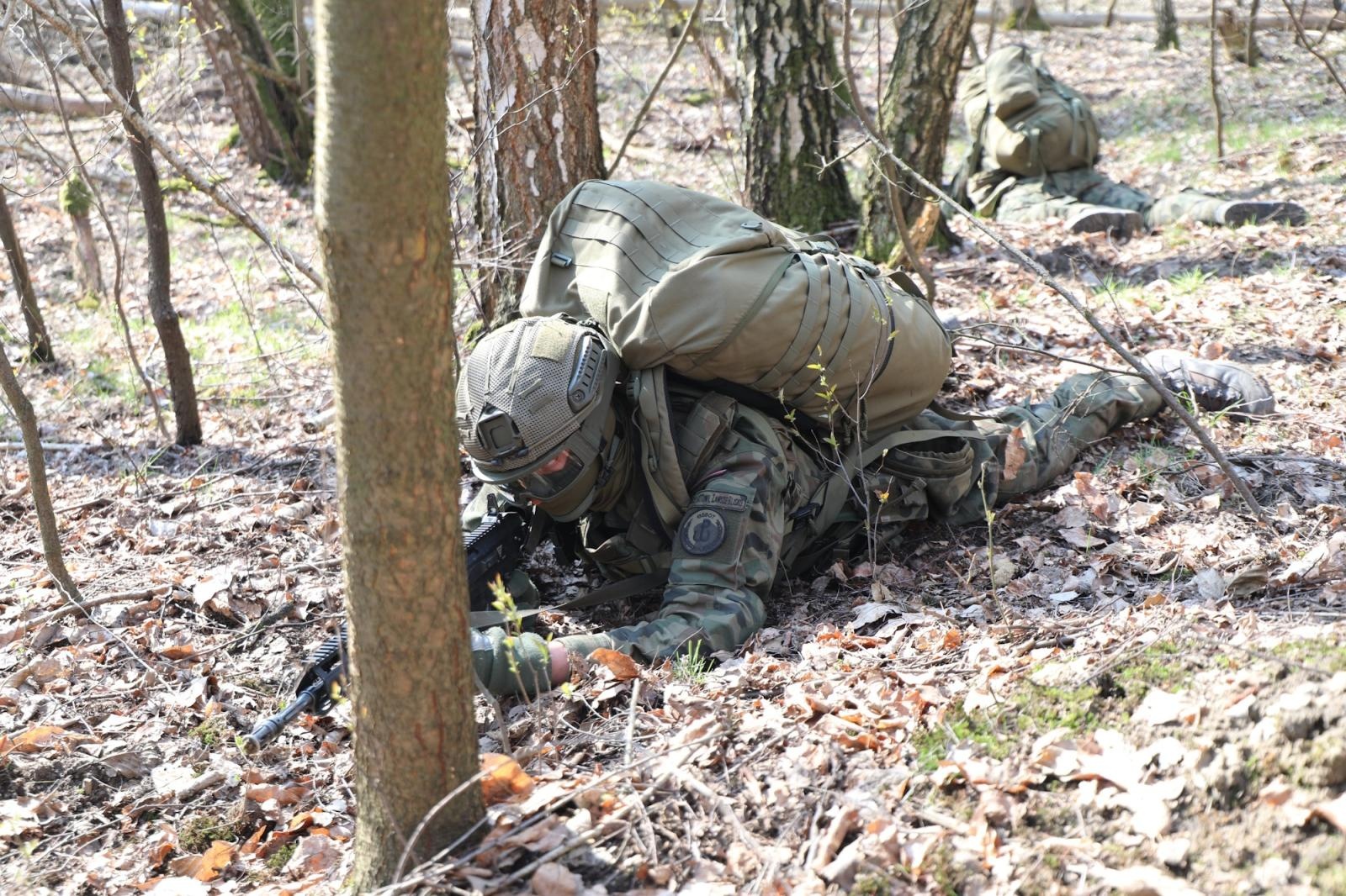 Zdjęcie w galerii na portalu naszraciborz.pl: Pętla taktyczna, czyli ostatni stres egzaminacyjny przed przysięgą wojskową terytorialsa w Raciborzu wiadomości z regionu