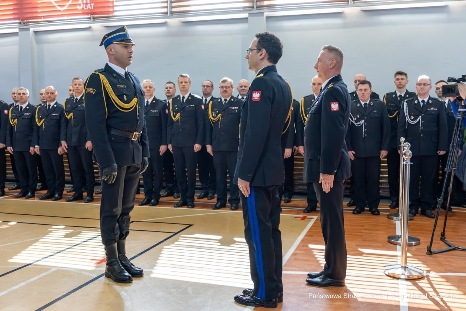 Zdjęcie w galerii na portalu naszraciborz.pl: Śląscy strażacy mają nowego komendanta wiadomości z regionu