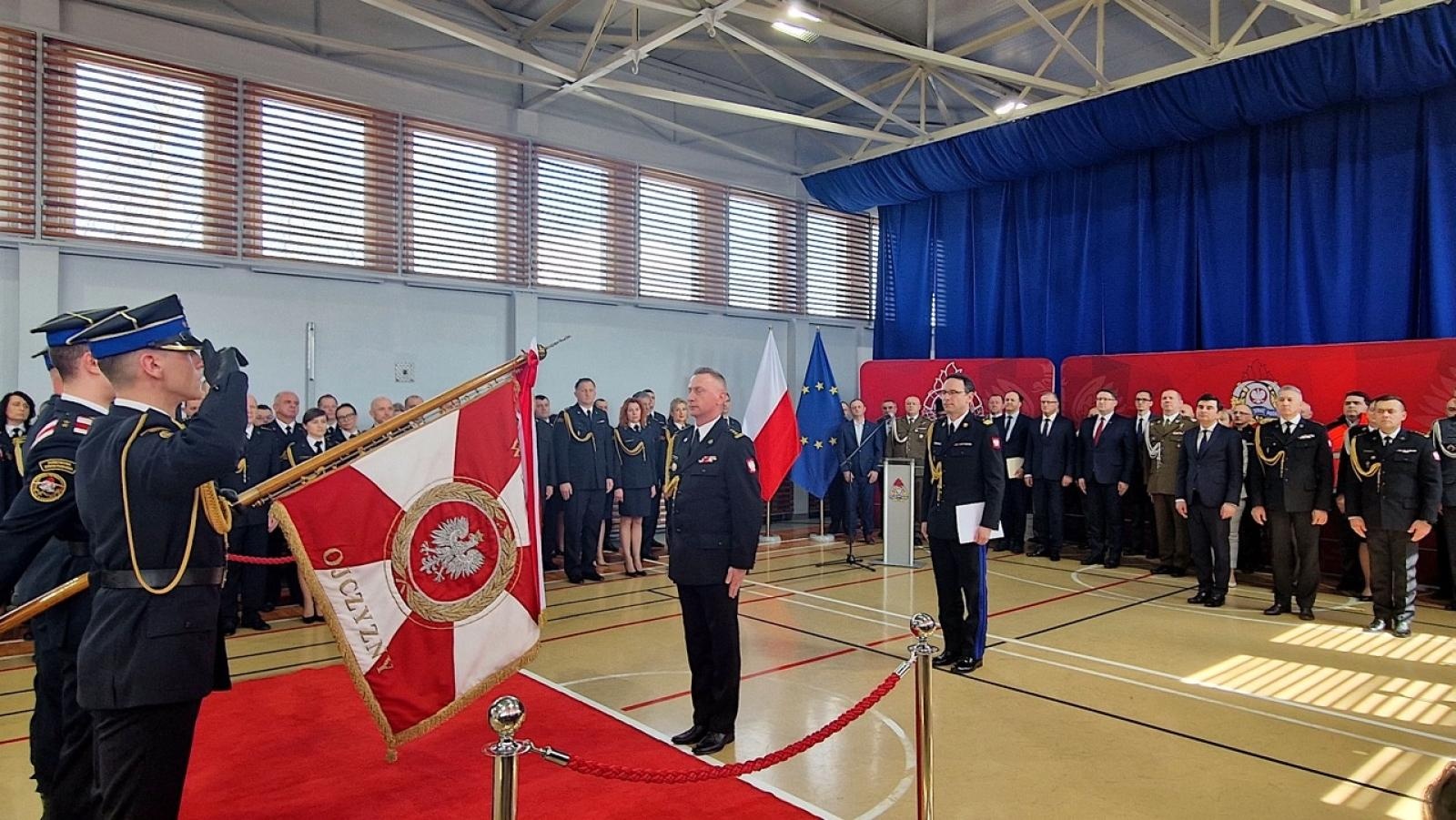 Zdjęcie w galerii na portalu naszraciborz.pl: Śląscy strażacy mają nowego komendanta wiadomości z regionu