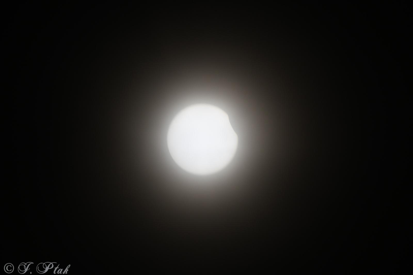 Zdjęcie w galerii na portalu naszraciborz.pl: Częściowe zaćmienie Słońca widziane z Raciborza [FOTO] wiadomości z regionu