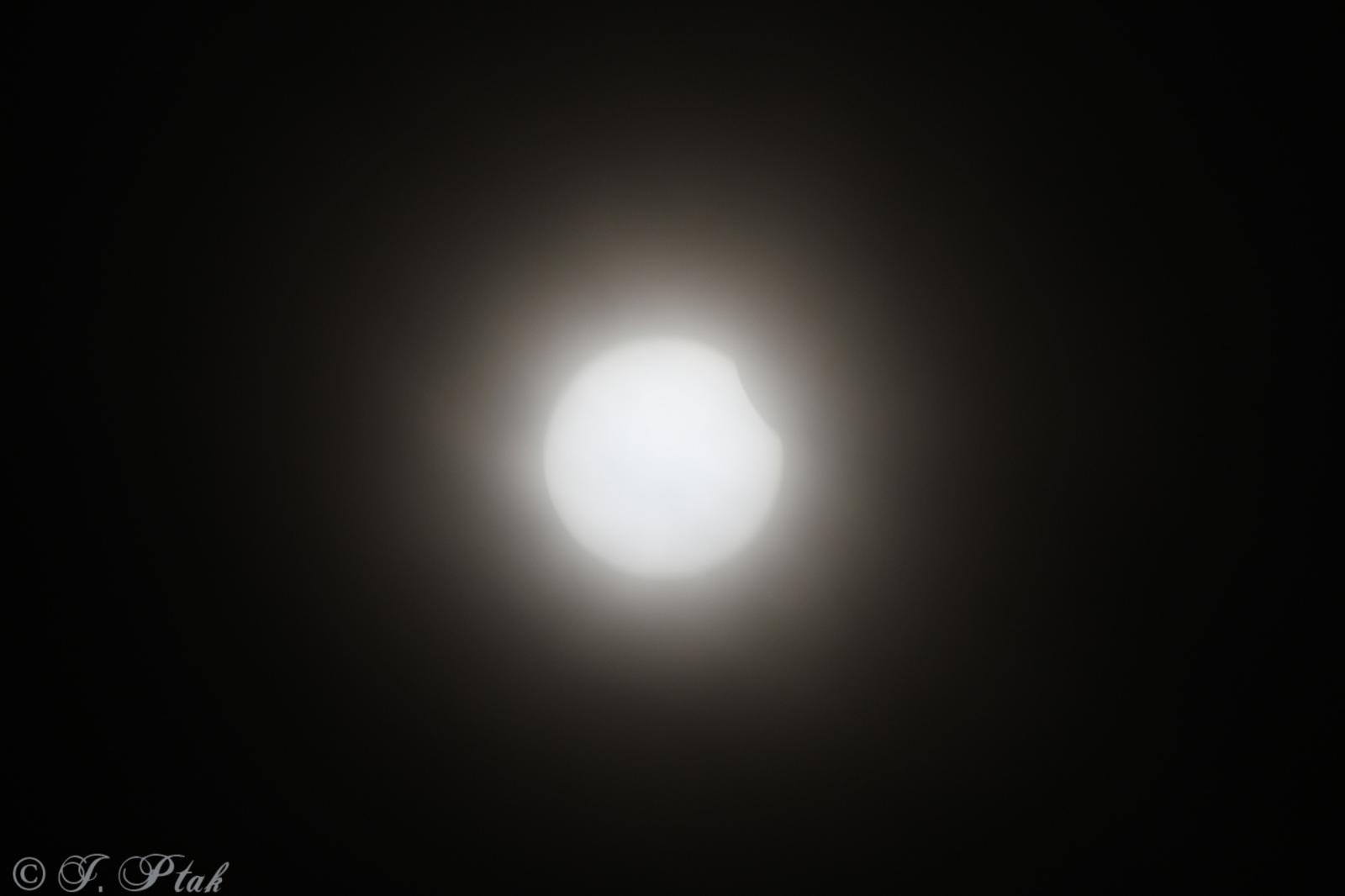 Zdjęcie w galerii na portalu naszraciborz.pl: Częściowe zaćmienie Słońca widziane z Raciborza [FOTO] wiadomości z regionu