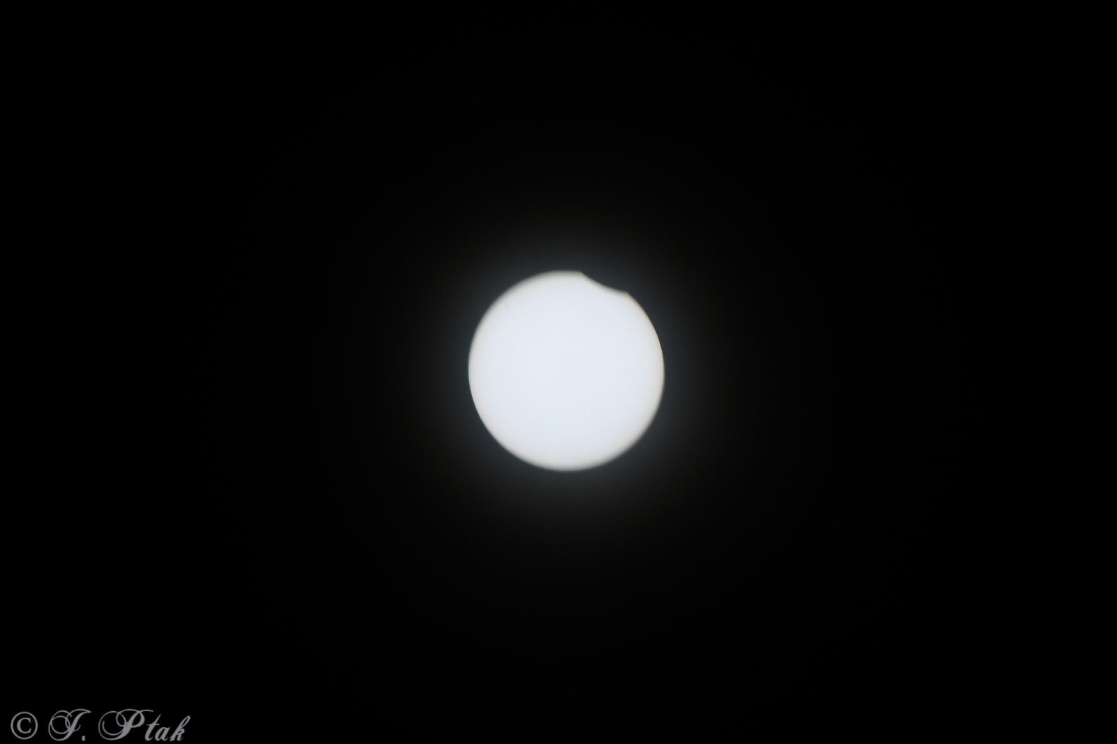 Zdjęcie w galerii na portalu naszraciborz.pl: Częściowe zaćmienie Słońca widziane z Raciborza [FOTO] wiadomości z regionu