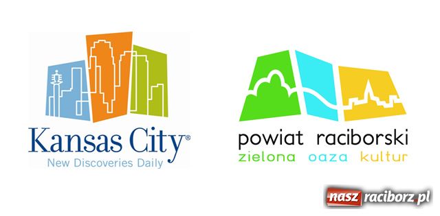 Zdjęcie w galerii na portalu naszraciborz.pl: Logo powiatu może być plagiatem wiadomości z regionu
