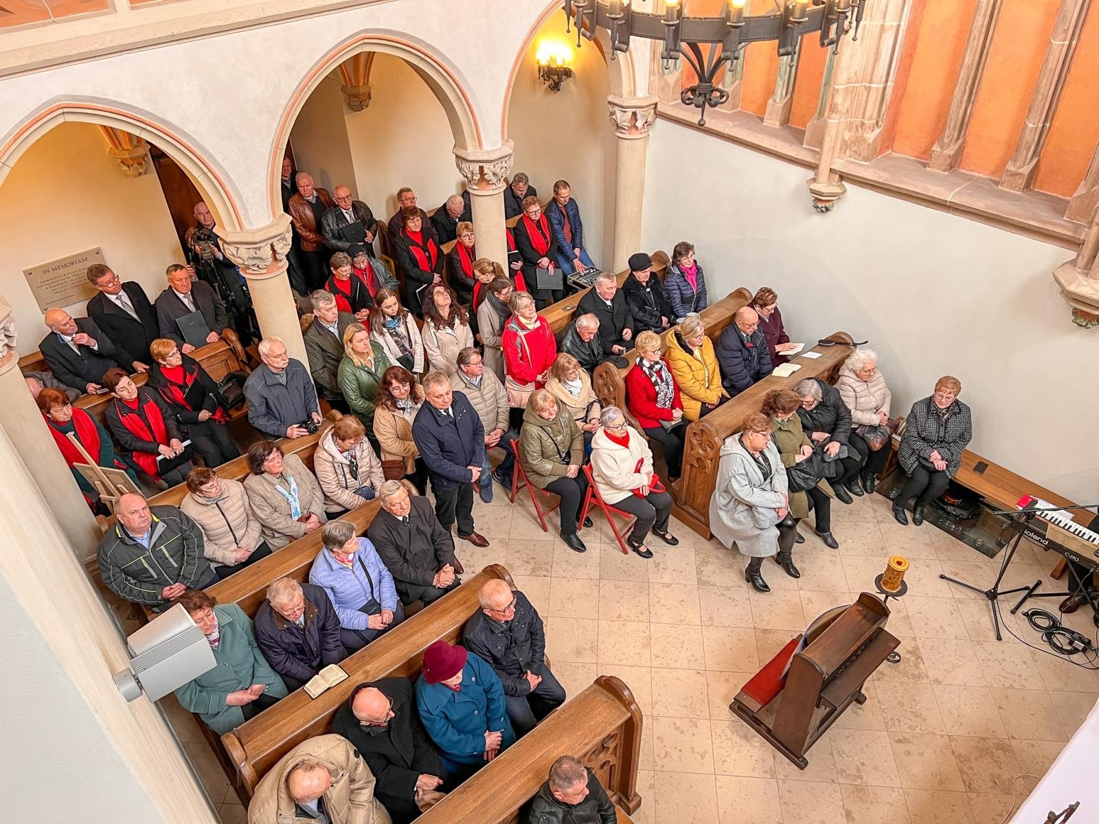 Zdjęcie w galerii na portalu naszraciborz.pl: Msza w intencji mniejszości niemieckiej w kaplicy zamkowej [FOTO i WIDEO] wiadomości z regionu
