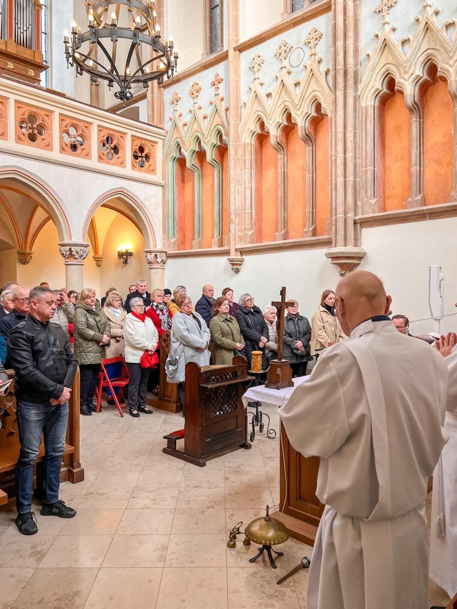 Zdjęcie w galerii na portalu naszraciborz.pl: Msza w intencji mniejszości niemieckiej w kaplicy zamkowej [FOTO i WIDEO] wiadomości z regionu