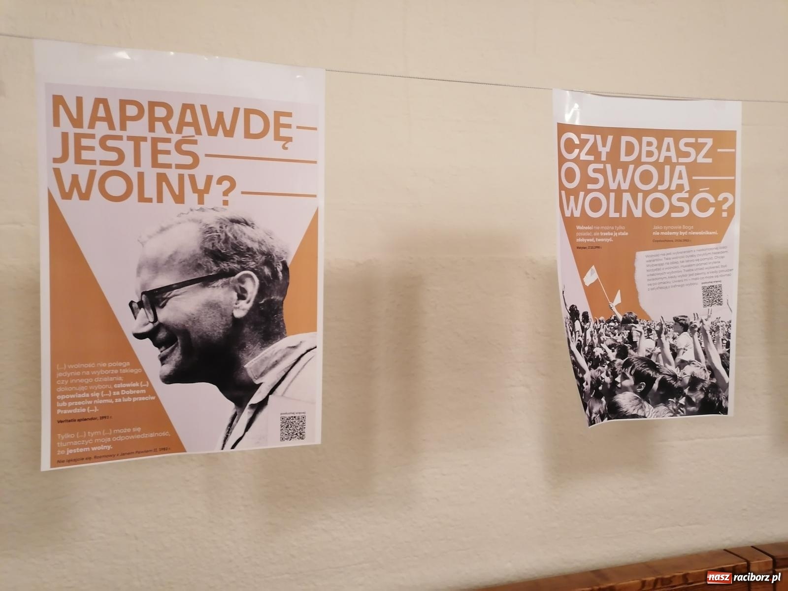 Zdjęcie w galerii na portalu naszraciborz.pl: Parafialne wydarzenia w Raciborzu z okazji 20. rocznicy śmierci JPII wiadomości z regionu