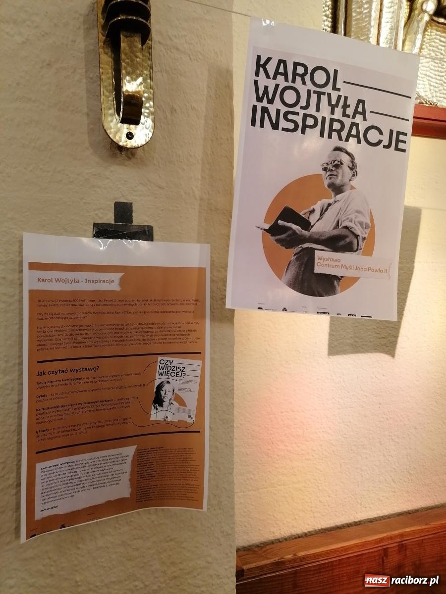 Zdjęcie w galerii na portalu naszraciborz.pl: Parafialne wydarzenia w Raciborzu z okazji 20. rocznicy śmierci JPII wiadomości z regionu