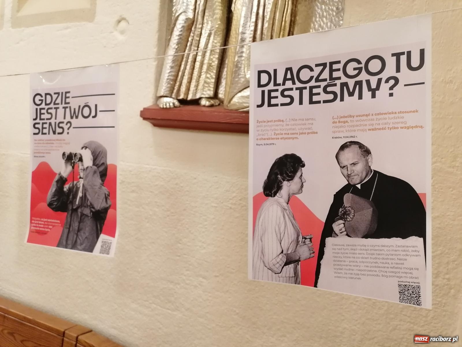 Zdjęcie w galerii na portalu naszraciborz.pl: Parafialne wydarzenia w Raciborzu z okazji 20. rocznicy śmierci JPII wiadomości z regionu