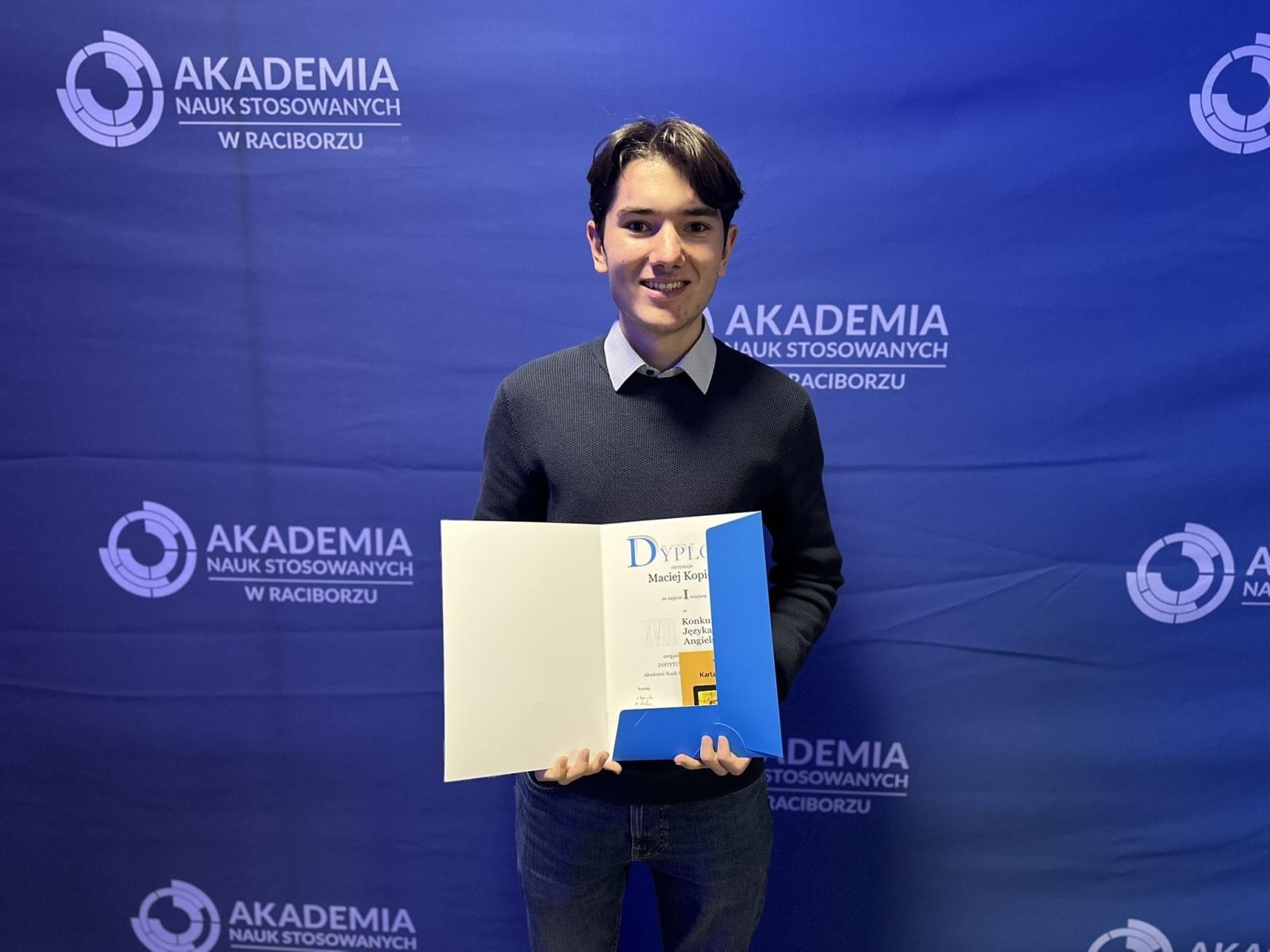 Zdjęcie w galerii na portalu naszraciborz.pl: ANS. Konkurs języka angielskiego i języka niemieckiego – edycja XVIII wiadomości z regionu