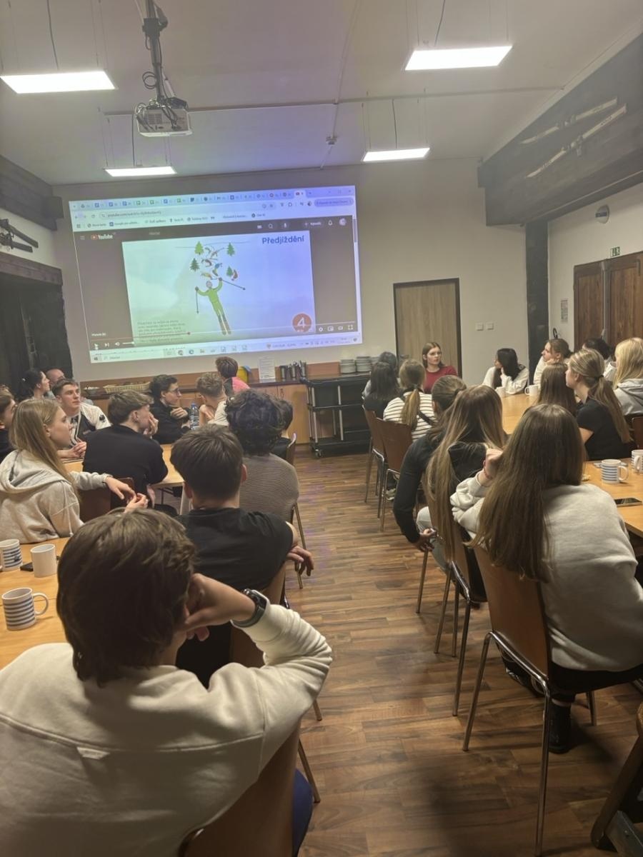 Zdjęcie w galerii na portalu naszraciborz.pl: Uczniowie Ekonomika na obozie narciarskim w ramach projektu LET’S GET FIT wiadomości z regionu