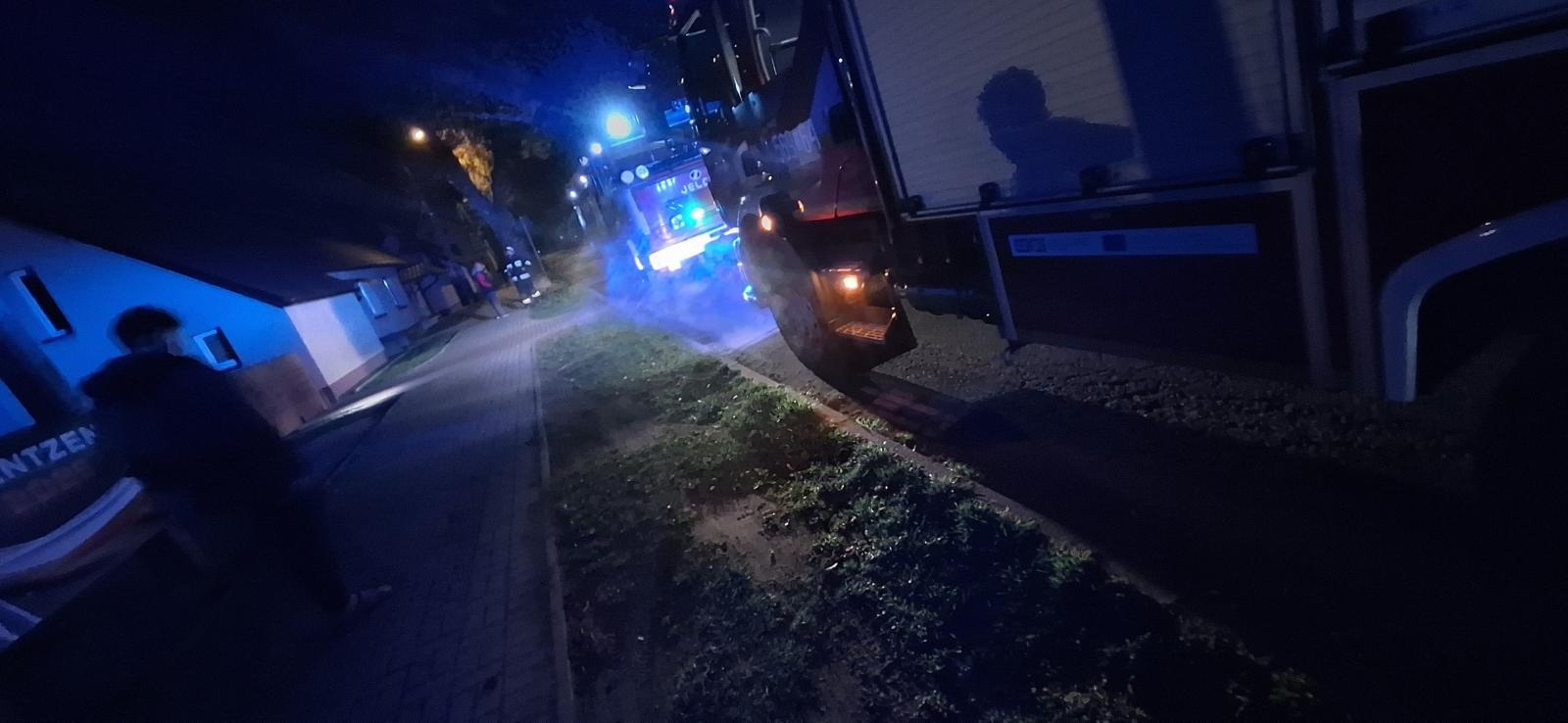 Zdjęcie w galerii na portalu naszraciborz.pl: Nocna akcja w Chałupkach. Paliła się sadza w kominie wiadomości z regionu