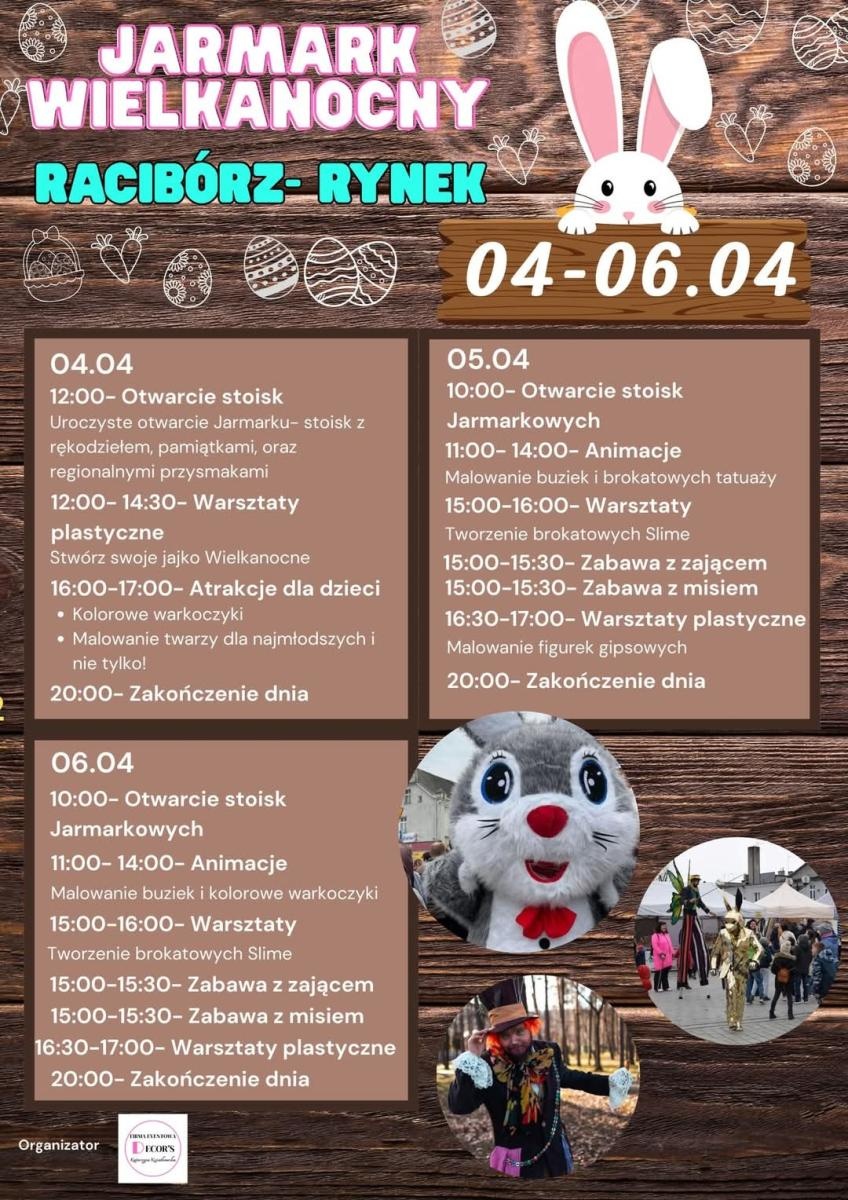 Zdjęcie w galerii na portalu naszraciborz.pl: Wielkanocny jarmark w Raciborzu już trwa wiadomości z regionu