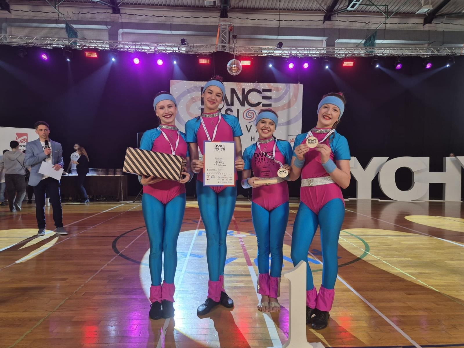 Zdjęcie w galerii na portalu naszraciborz.pl: ZARA zdobywa Grand Prix Dance Fusion wiadomości z regionu