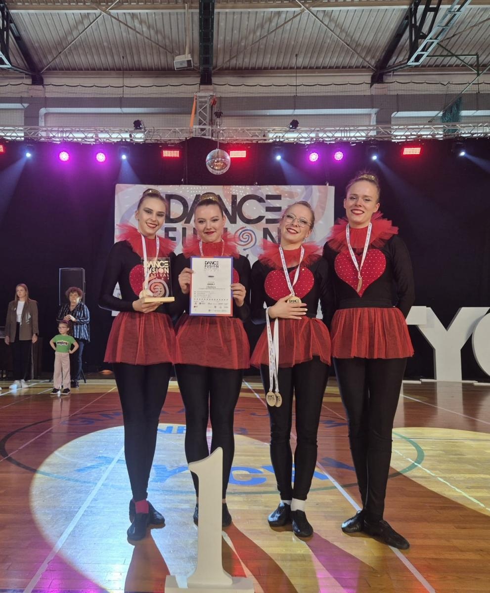 Zdjęcie w galerii na portalu naszraciborz.pl: ZARA zdobywa Grand Prix Dance Fusion wiadomości z regionu