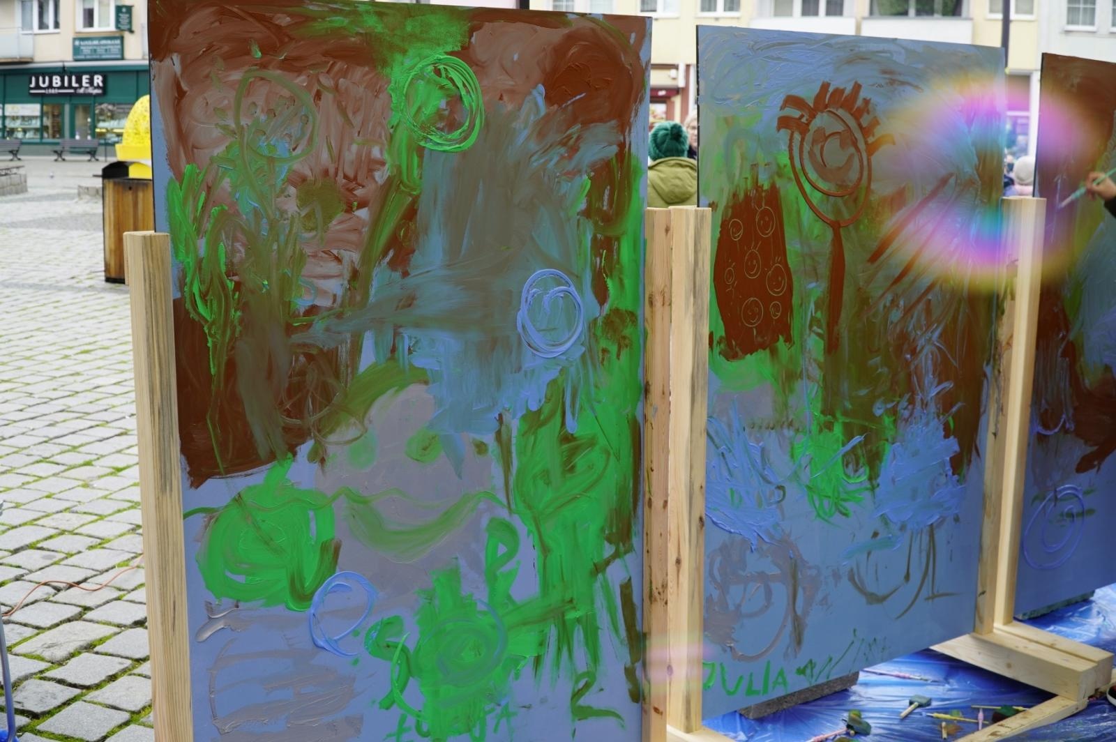 Zdjęcie w galerii na portalu naszraciborz.pl: Racibórz na niebiesko i Spektrum jak malowane wiadomości z regionu