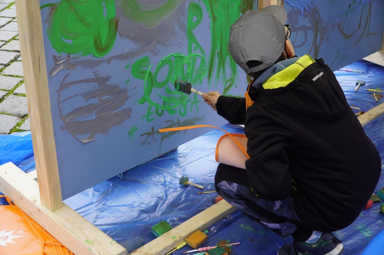 Zdjęcie w galerii na portalu naszraciborz.pl: Racibórz na niebiesko i Spektrum jak malowane wiadomości z regionu