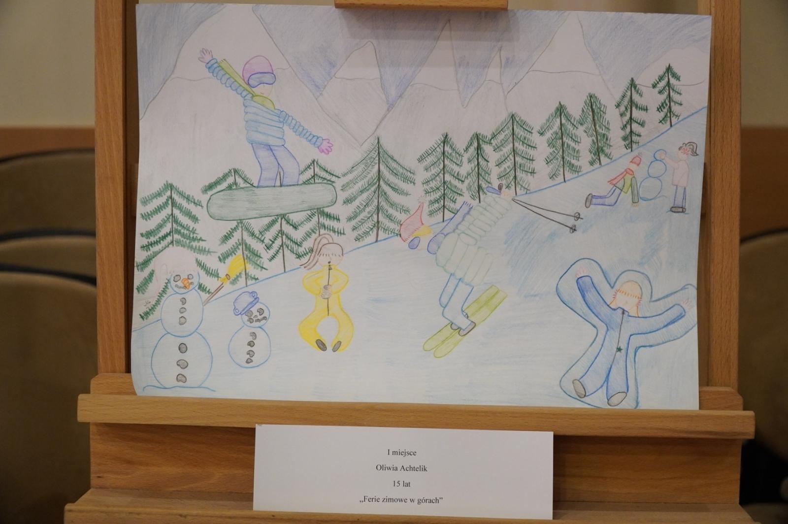 Zdjęcie w galerii na portalu naszraciborz.pl: Rozstrzygnięcie konkursu plastycznego Ferie w Kadrze: Zima w Moich Oczach wiadomości z regionu