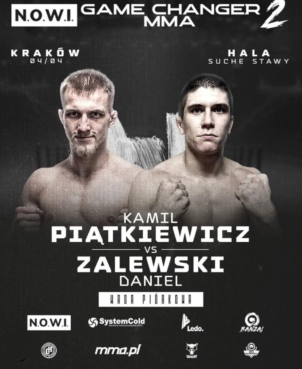 Zdjęcie w galerii na portalu naszraciborz.pl: Daniel Zalewski debiutuje w zawodowym MMA wiadomości z regionu