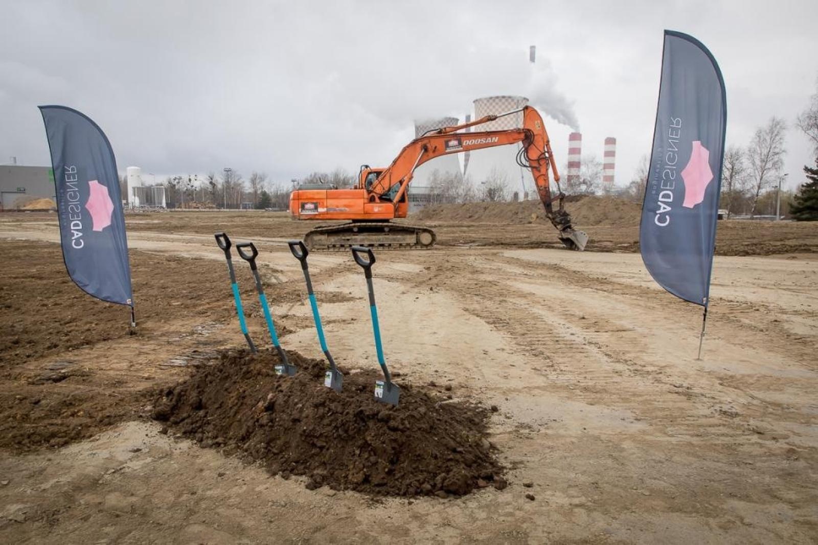 Zdjęcie w galerii na portalu naszraciborz.pl: U sąsiadów. CADesigner Engineering rozpoczął budowę zakładu w Rybniku wiadomości z regionu