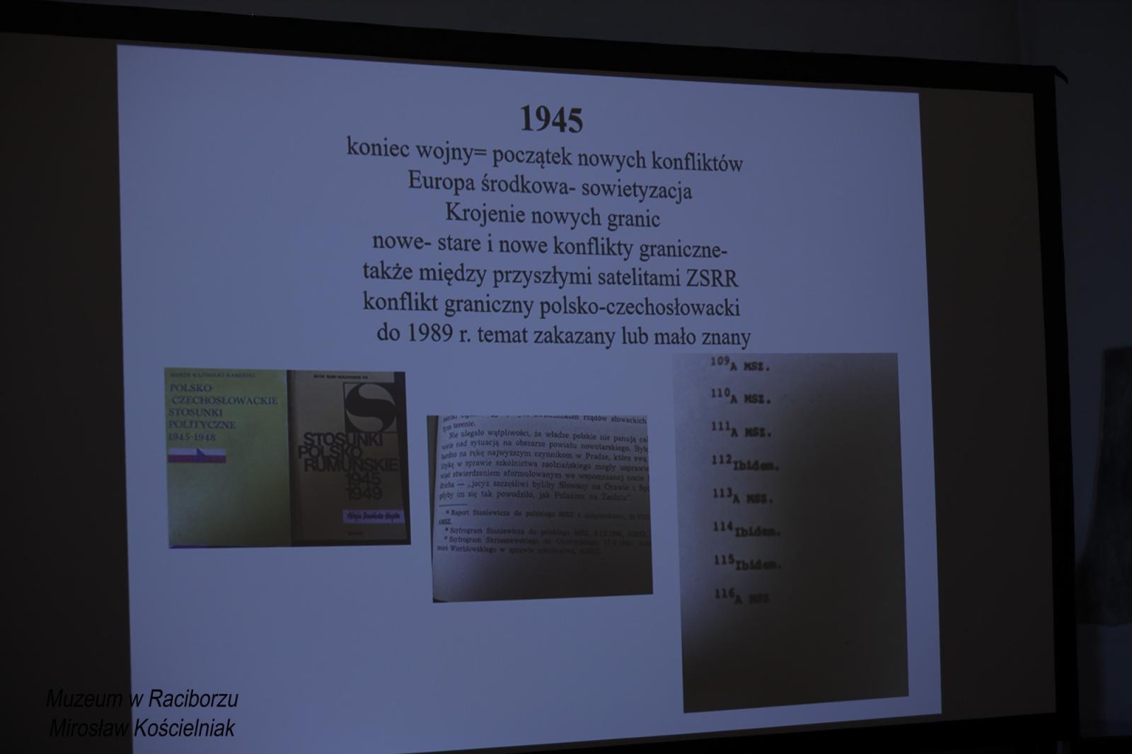 Zdjęcie w galerii na portalu naszraciborz.pl: Racibórz 1945. Konferencja i wystawa upamiętniły dramatyczne wydarzenia sprzed 80 lat [FOTO i WIDEO] wiadomości z regionu
