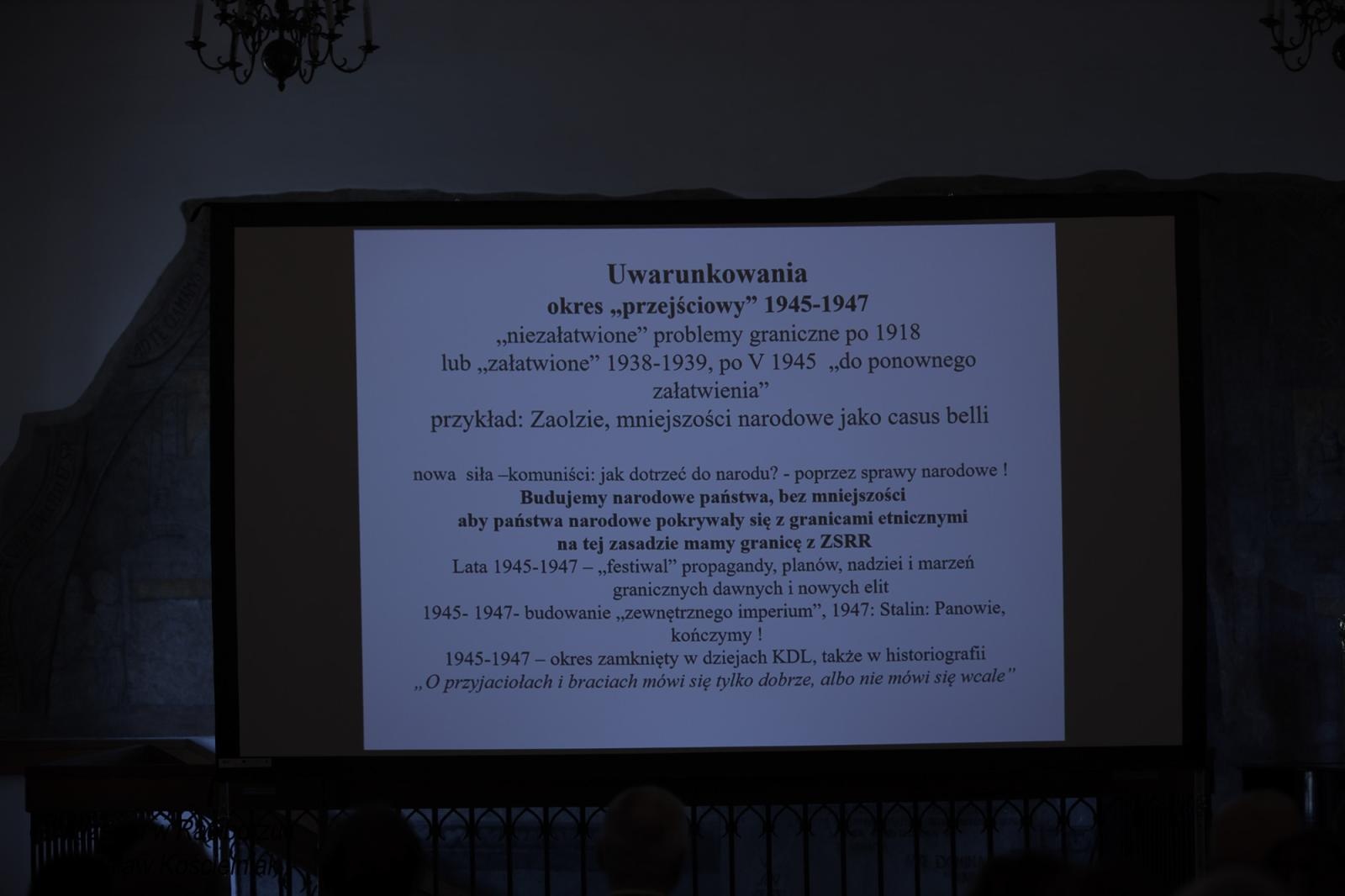 Zdjęcie w galerii na portalu naszraciborz.pl: Racibórz 1945. Konferencja i wystawa upamiętniły dramatyczne wydarzenia sprzed 80 lat [FOTO i WIDEO] wiadomości z regionu