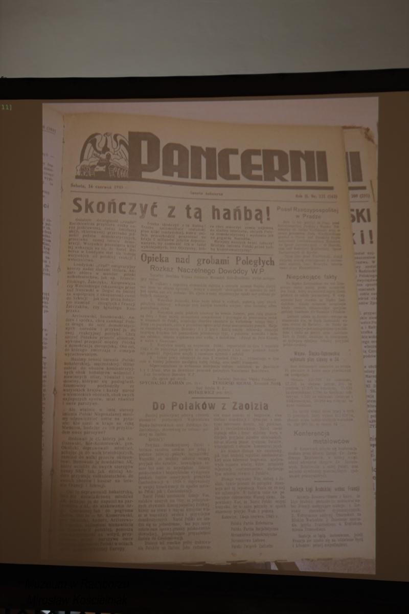 Zdjęcie w galerii na portalu naszraciborz.pl: Racibórz 1945. Konferencja i wystawa upamiętniły dramatyczne wydarzenia sprzed 80 lat [FOTO i WIDEO] wiadomości z regionu