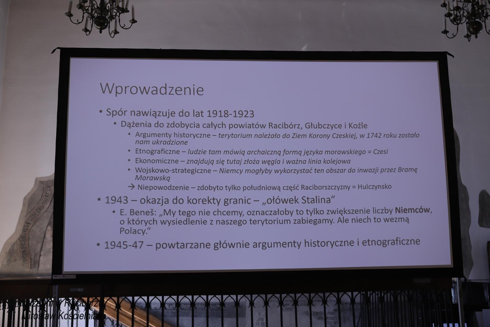 Zdjęcie w galerii na portalu naszraciborz.pl: Racibórz 1945. Konferencja i wystawa upamiętniły dramatyczne wydarzenia sprzed 80 lat [FOTO i WIDEO] wiadomości z regionu